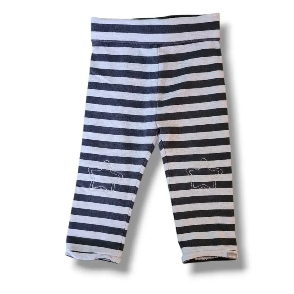 Baby Gap Striped Embroidered Stars Pants